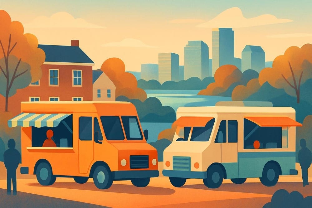 Food trucks in Arlington, VA