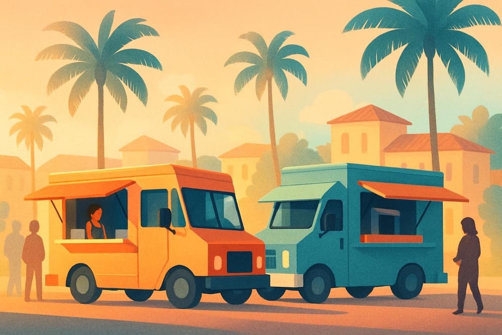 Food trucks in Fort Lauderdale, FL
