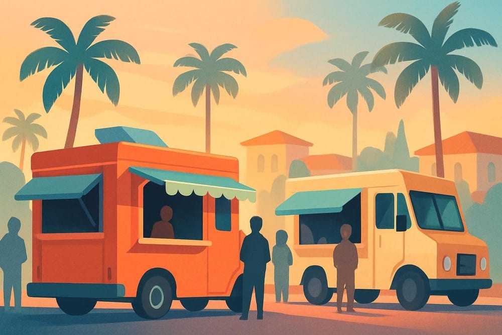 Food trucks in Miami Lakes, FL