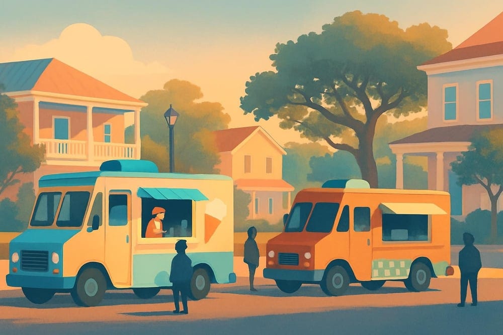 Food trucks in North Charleston, SC