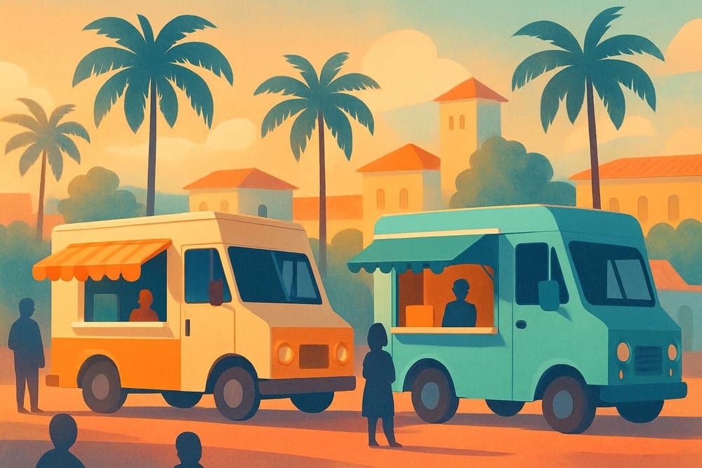 Food trucks in South Miami, FL